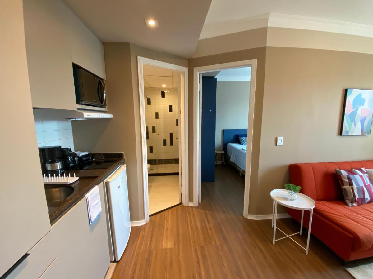 Comfort Flat Pinheiros Em Hotel 4,5 Estrelas São Paulo Kültér fotó
